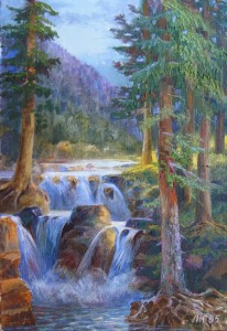 Фотография картины Водопад